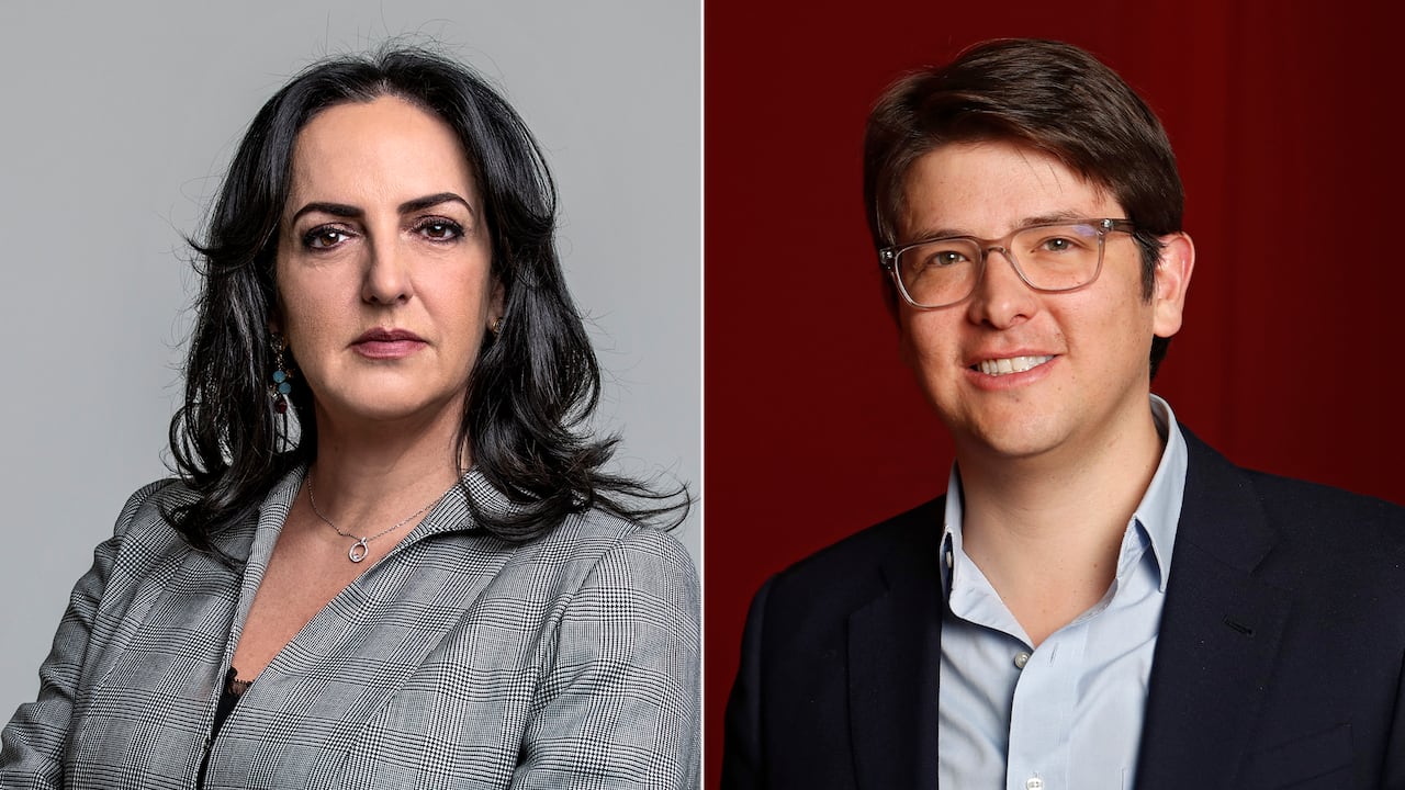María fernanda Cabal y Miguel uribe