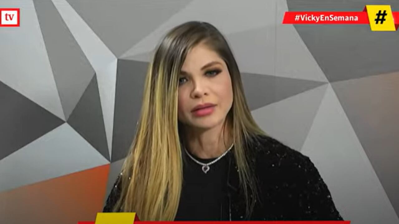 Angélica Jaramillo en Vicky en Semana.